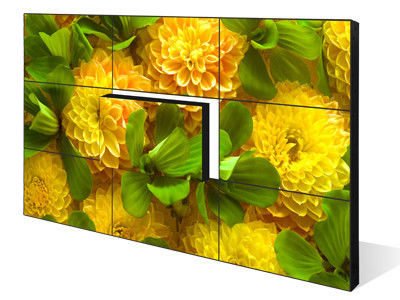 Wall Mount 47 Inch 4.9mm narrow bezel LCD Video Wall Advertising  Screens 1920x1080P